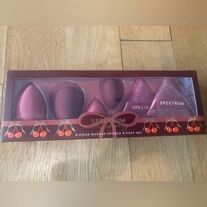 Berry Makeup Sponge & Puff Set